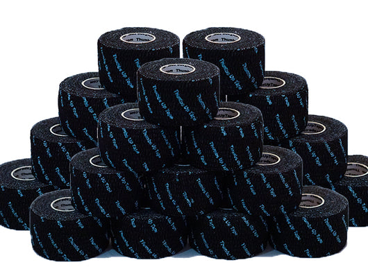 Thumbs Up Tape (32 Rolls - 1 Carton), BLACK Color - Wholesale Pricing - FREE PRIORITY SHIPPING in USA