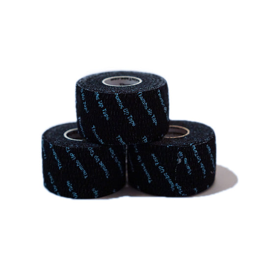 Thumbs Up Tape (Pack of 3). Black Color, 1.5 inches x 7.5 yards